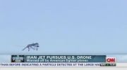 جنگنده ایرانی پهپاد آمریکا را در خلیج فارس تحت تعقیب قرارداد