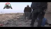 درعا - ضربات خمپاره اندازهای ارتش به تروریست های تکفیری