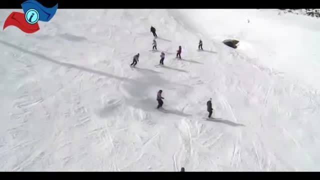 گزارش شبکه خارجی از تیم ملی بانوان اسکی ایران