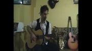 اهنگ داریوش  دستای تو با نوازندگی گیتار احمد زنوری