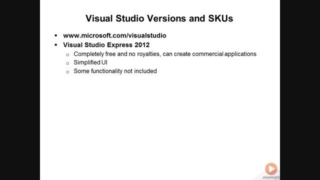 VS2012_1.Getting Started_7.Visual Studio Editions