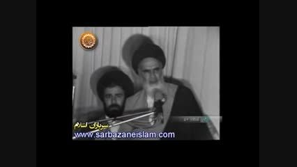 امام خمینی (ره) : ما امروز از دوستان می ترسیم