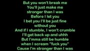 آهنگ زیبا امینم Eminem بنام Stronger Than I Was همراه با شعر