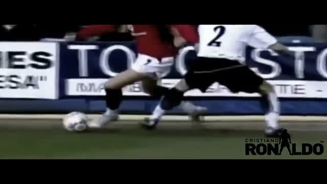 اولین بازی کریستیانو رونالدو در منچستریونایتد | 2003/04
