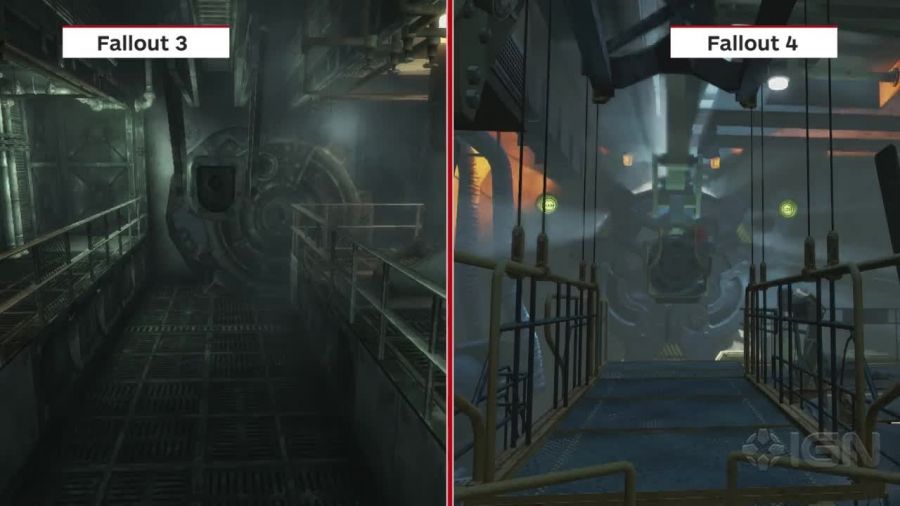 مقایسه گرافیک Fallout 3 vs Fallout 4