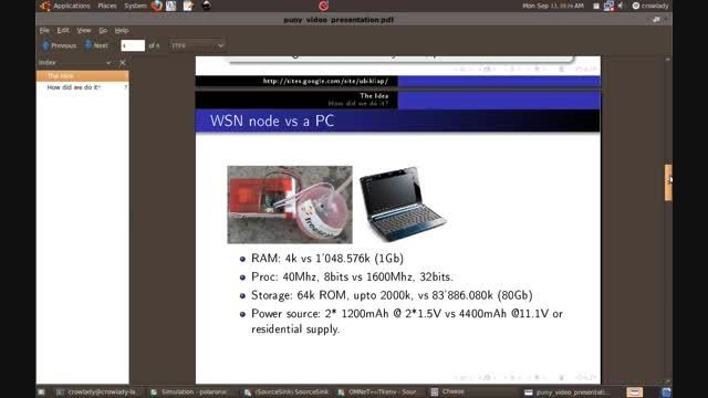 POLA with OMNET++ (WSN)