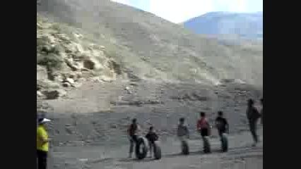 مسابقه لاستیک کا - روستای خورتاب رودبار - شهرستان نور