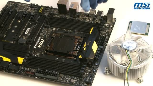 نصب پردازنده Intel سوکت 3-2011