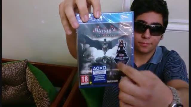 unboxing بازی batman arkham knight