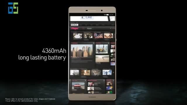ویدیوی رسمی معرفی Huawei P8 Max