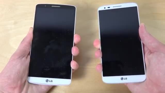 مقایسه اندروید 5 در LG G2 و LG G3
