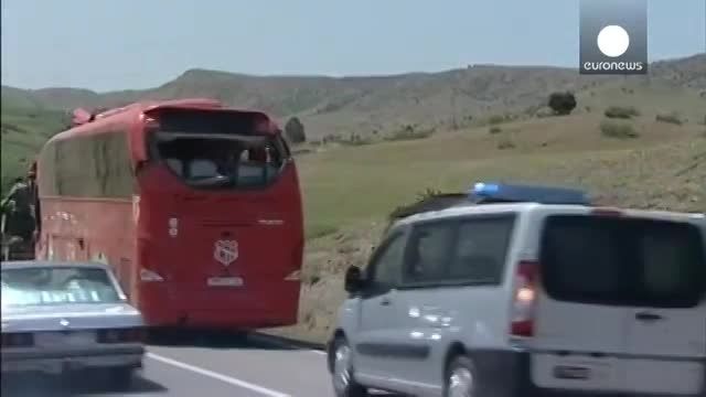 اتوبوس حامل بازیکنان فوتبال در مراکش دچار حادثه شد