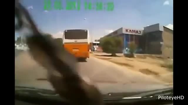 تصادفات خطرناک جاده ای
