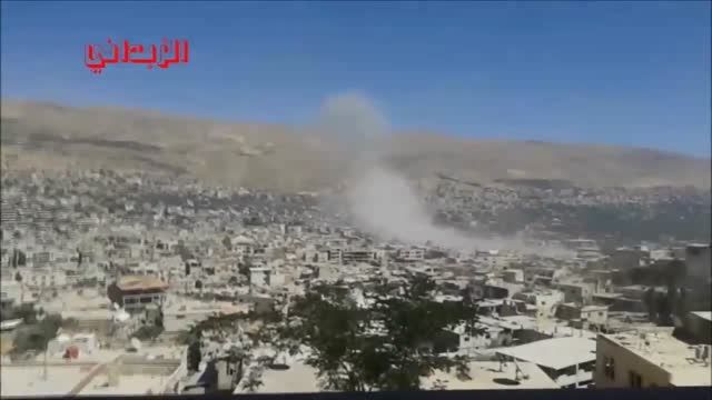 حمله جنگنده سوری به مواضع النصره در شهر الزبدانی