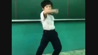 رقص دانش اموز چینی..