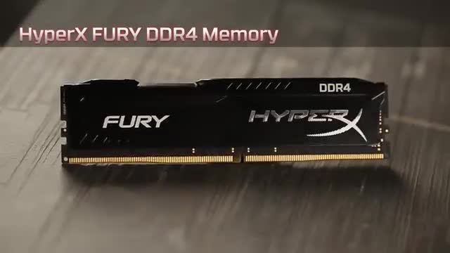 معرفی رم KINGSTON HyperX FURY DDR4