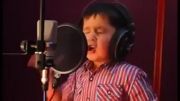 خواننده کودک خوش صدا با احساس فوق العاده زیبا