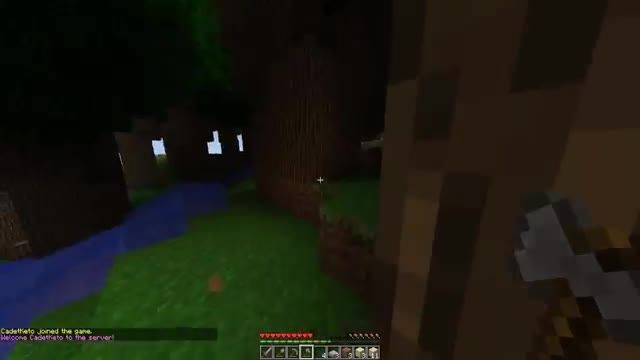 MC - Survival Griefing Hunted By Herobrine !