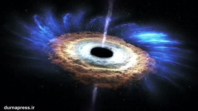 ناسا نشان داد: متلاشی شدن ستاره غول پیکر توسط سیاه چاله