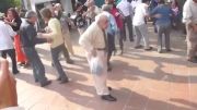 رقص یه پیرمرد باحال