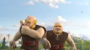 Clash of Clans - Giant and Canon