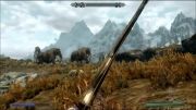 Skyrim - Soul trap with glass bow 02
