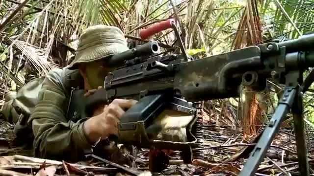 آموزش جنگ در جنگل سربازان ارتش استرالیا - مالزی