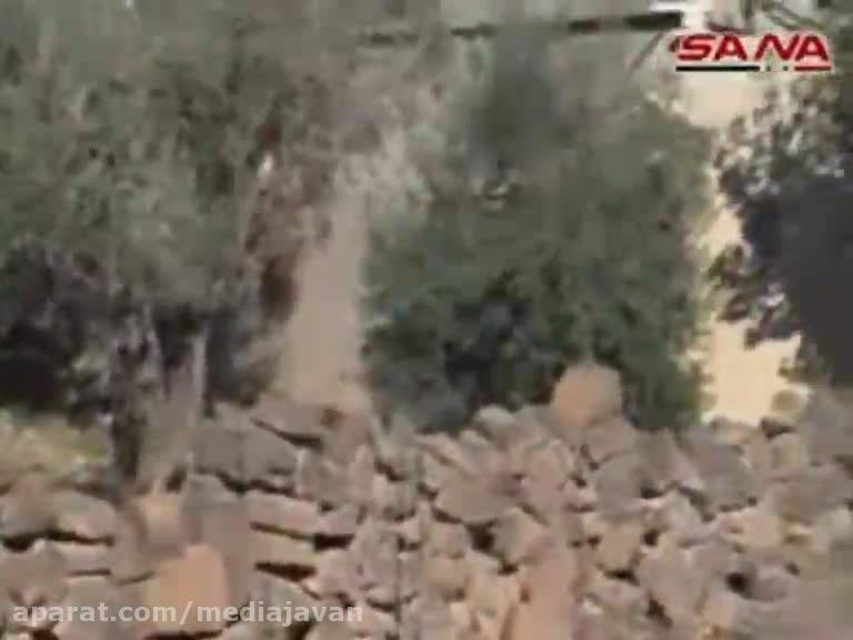 عملیات ارتش سوریه در حومه درعا