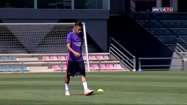 تمرینات بارسلونا (21.05.2015)