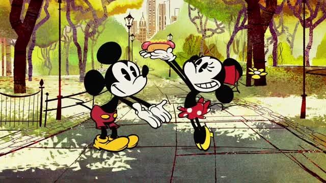 انیمیشن سریالی Mickey mouse فصل اول.قسمت چهارم