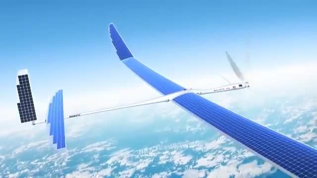 هواپیمای اینترنت دار و خورشیدی گوگل