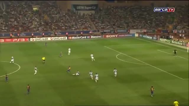 بارسلونا 2 پورتو 0 / سوپر جام اروپا 2011