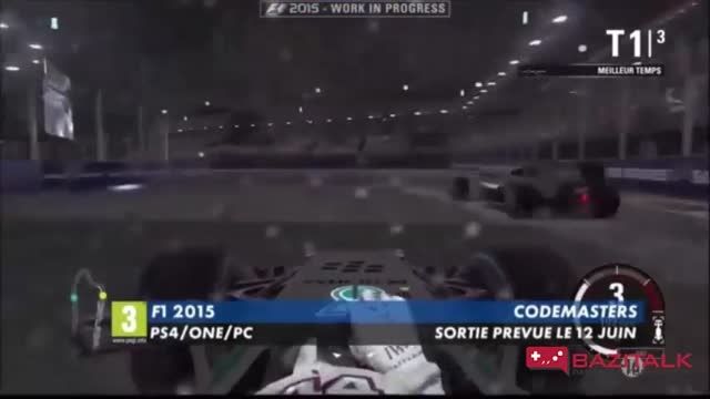 تریلر لو رفته از بازی F1 2015