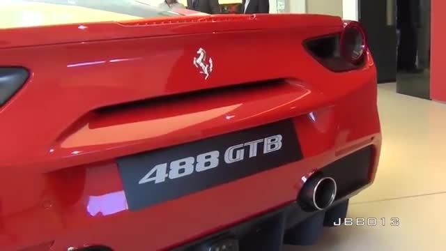 Ferrari 488 gtb+صدای اگزوز