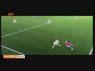 گل سعید عزت الهی برای اتلتیکو مادرید در لیگ