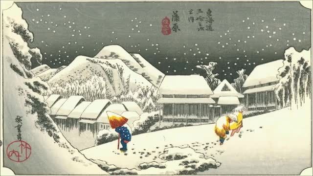 آهنگ غمگین ژاپنی _افتادن در برف
