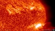 کلیپ ویدیو منتشر شده توسط ناسا نزدیکترین فیلم از خورشید