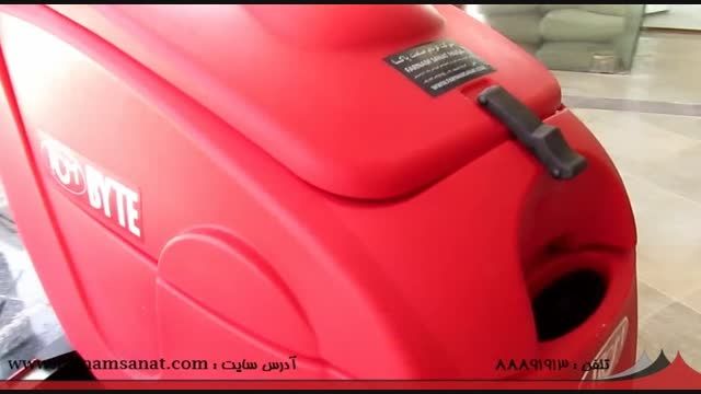 دستگاه نظافت صنعتی اسکرابر - اسکرابر RCM قرمز رنگ