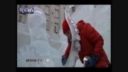 شهر مجسمه های یخی در مسکو