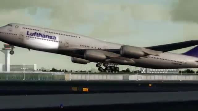 کیفیت باورنکردنی،پرواز بوئینگ 747 لوفتهانزا فرانکفورت