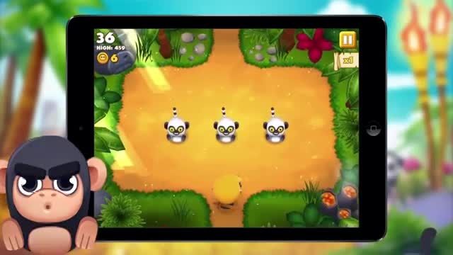 بازی زیبای Tiki Monkeys برای ویندوز فون