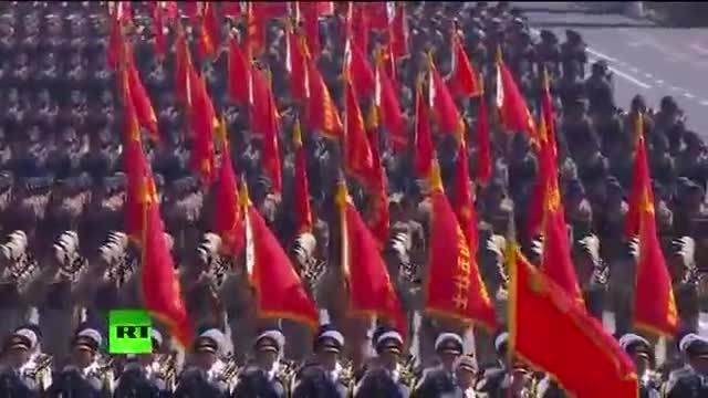 رژه تحسین برانگیز ارتش چین 2015