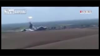 انفجار خودروی داعش در آسمان!