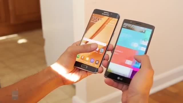 جنگ تن به تن +Samsung Galaxy edge در مقابل LG G4