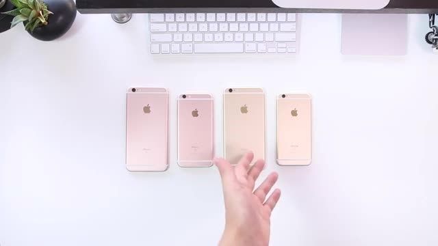 iphone 6s- rose gold vs gold