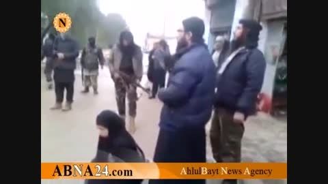 اعدام زن سوری توسط داعش