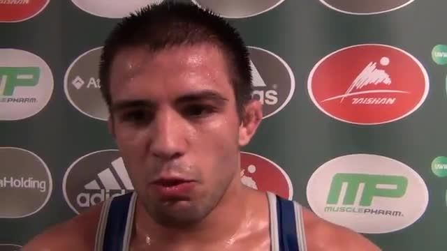 Tony Ramos (USA) after win over Russia in 2015 FS World