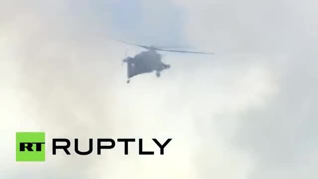 سقوط هلیکوپتر میل Mi-28N