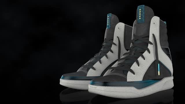 Modeling and Rendering a Concept Design for Footwear in