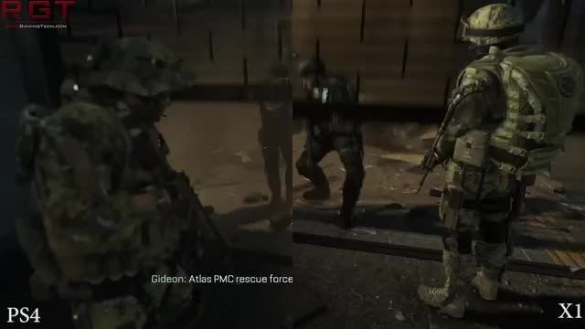 مقایسه Xbox One و PlayStation 4 در بازی CoD: AW